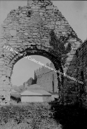 ARDFERT CATHEDRAL ROMANESQUE ARCH AND CHAPEL